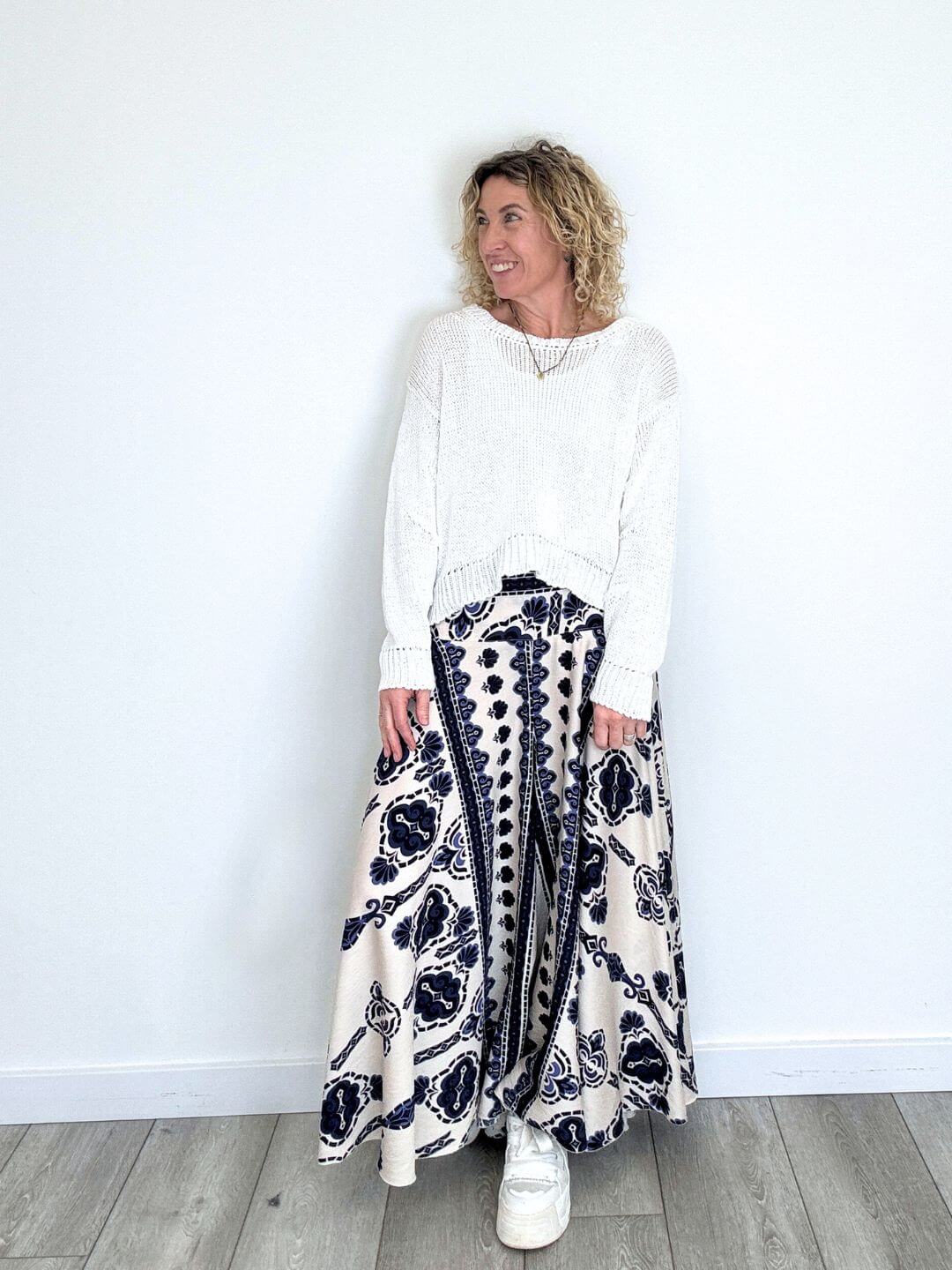 Wolfie Knit | White