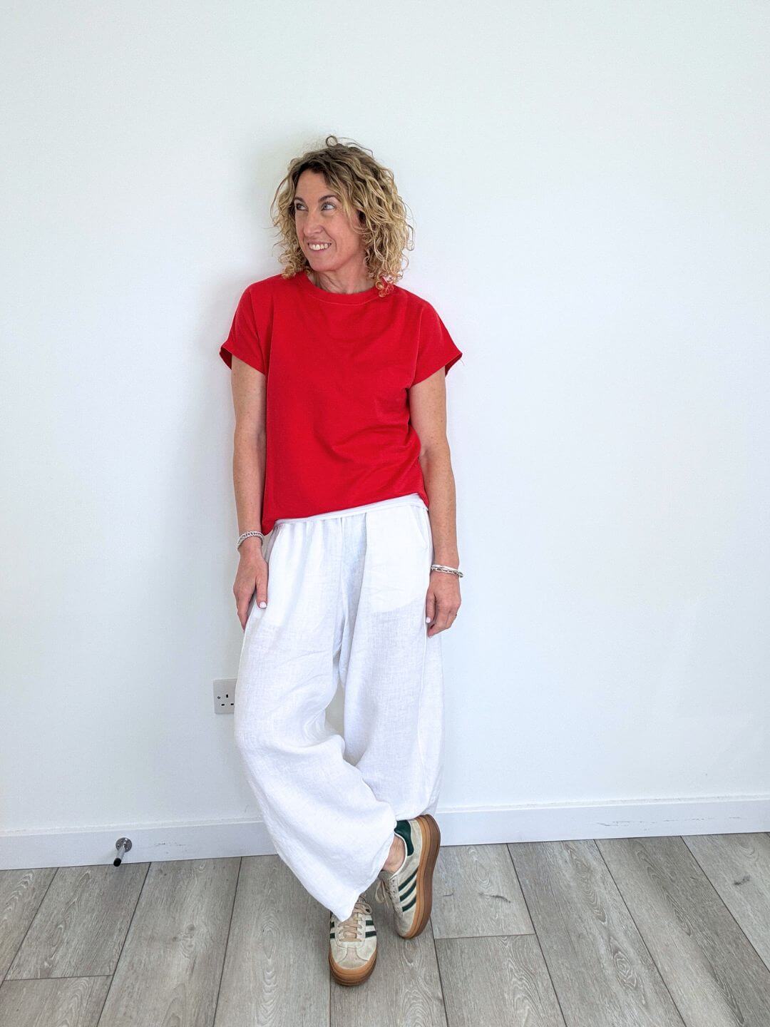 The Milan Tee | Red