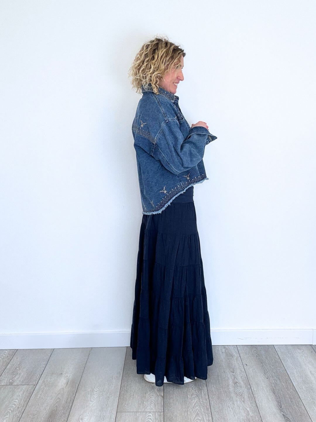 Formentera Stitch Denim Jacket
