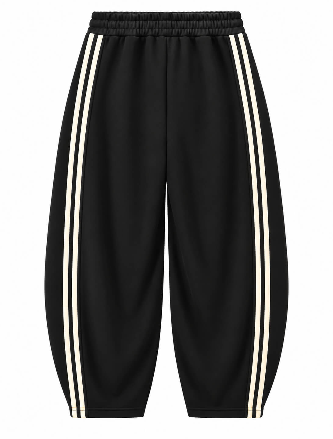 Smith Barrel Joggers | Black & Ivory