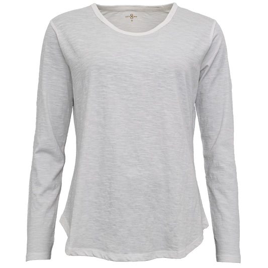 Irene Long Sleeved T-Shirt | White