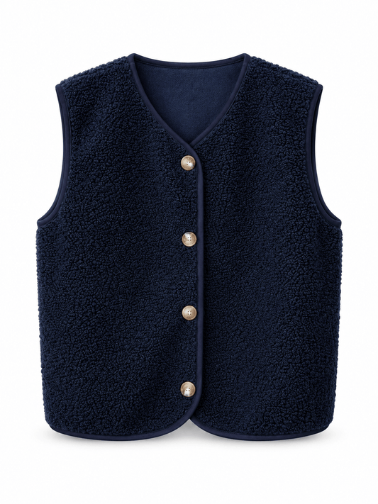 The Teddy Gilet | Navy