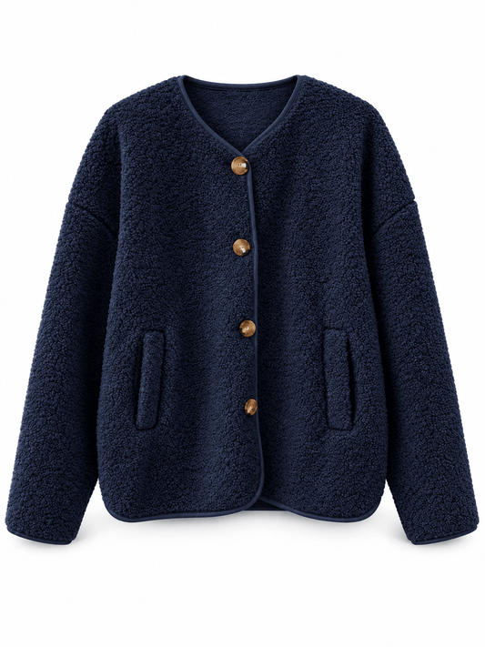 The Teddy Jacket | Navy