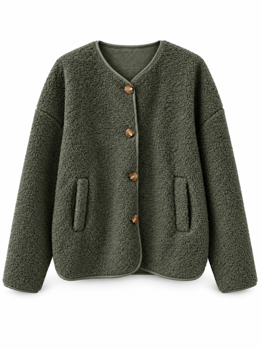 The Teddy Jacket | Khaki