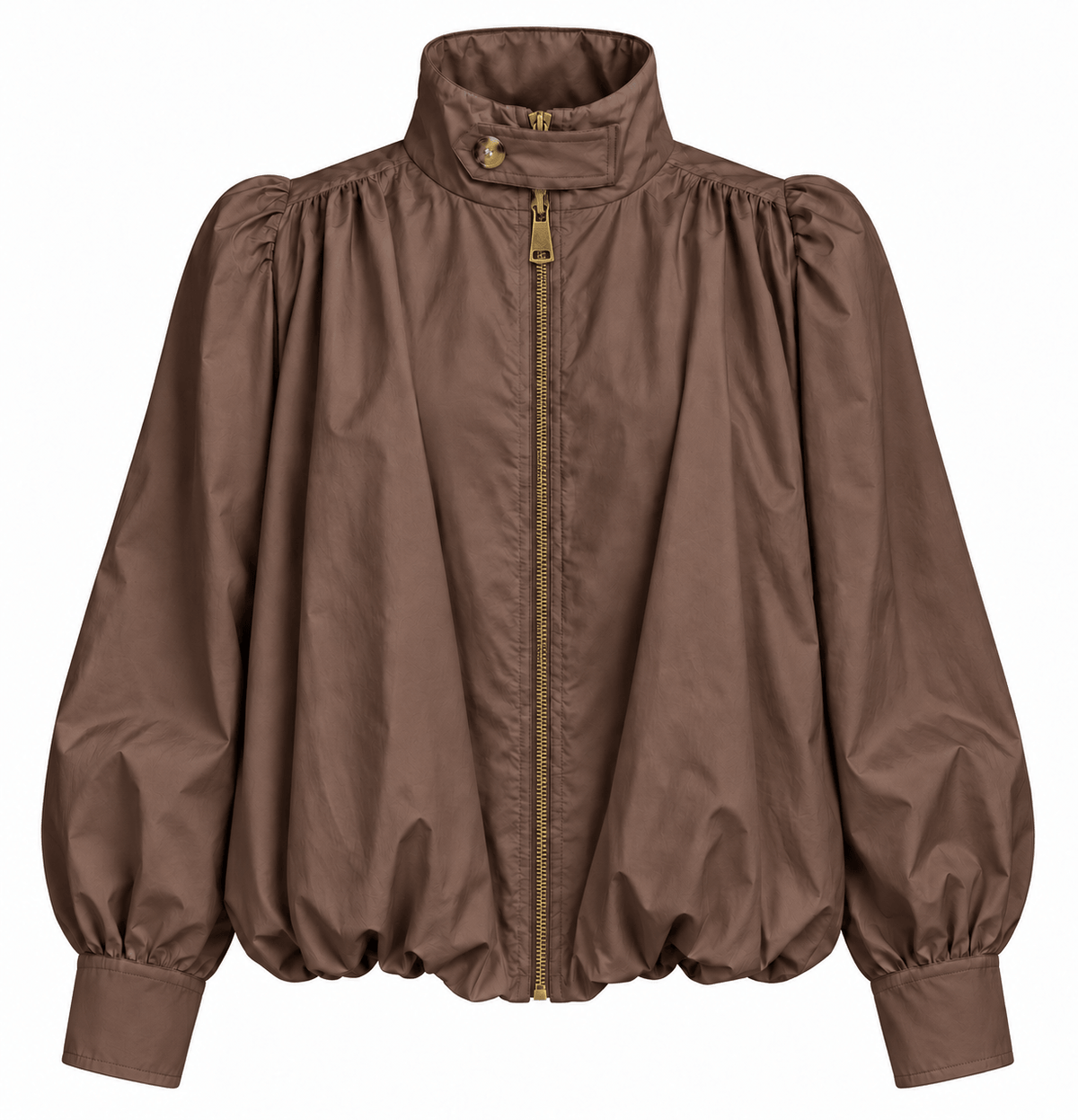 The Marlow Bubble Jacket | Chocolate