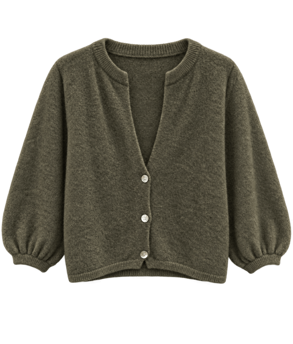 The Harper Cardigan | Dark Khaki