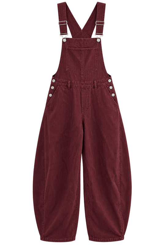 Carnaby Barrel Dungarees | Mulberry