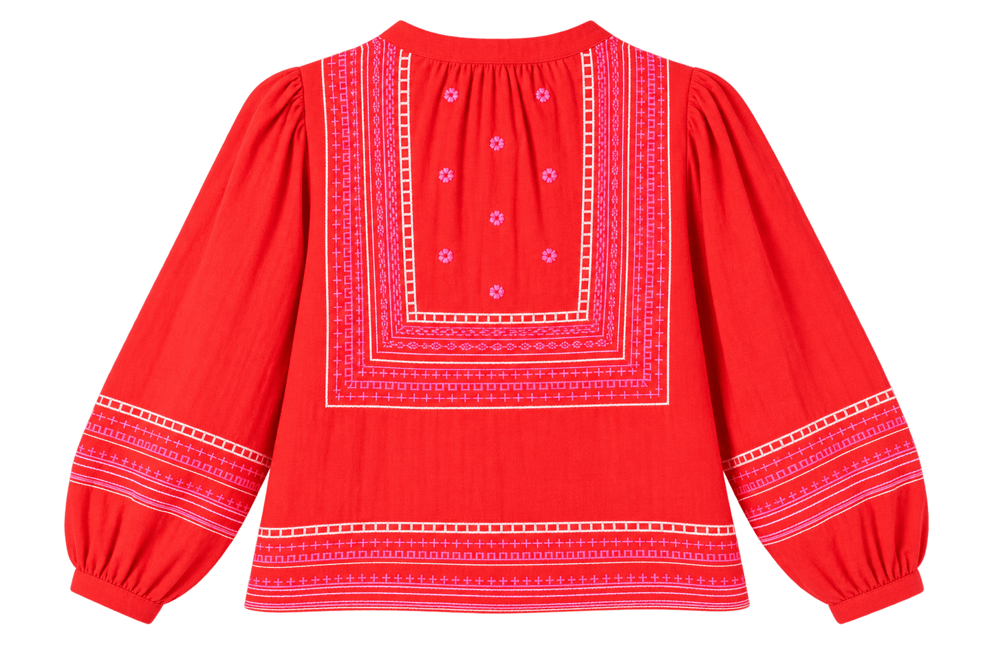 The Folk Jacket | Red