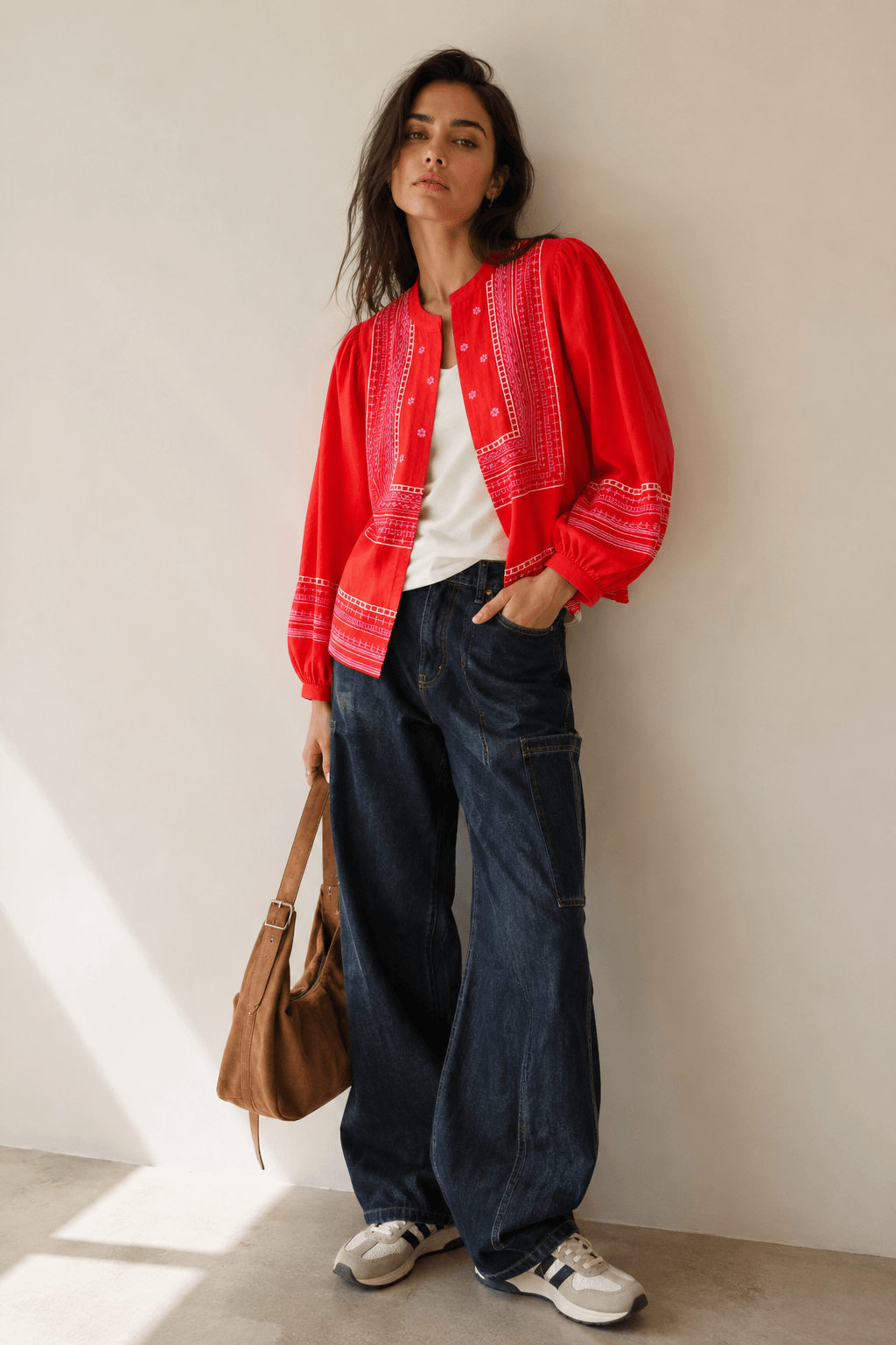 The Folk Jacket | Red