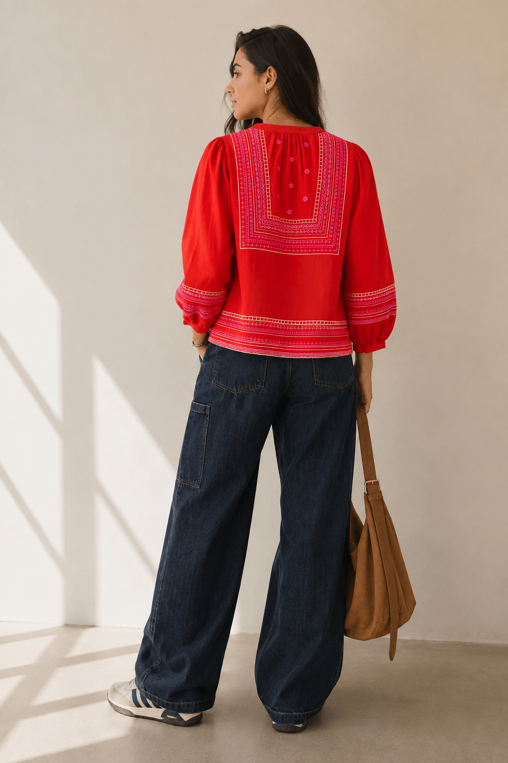 The Folk Jacket | Red