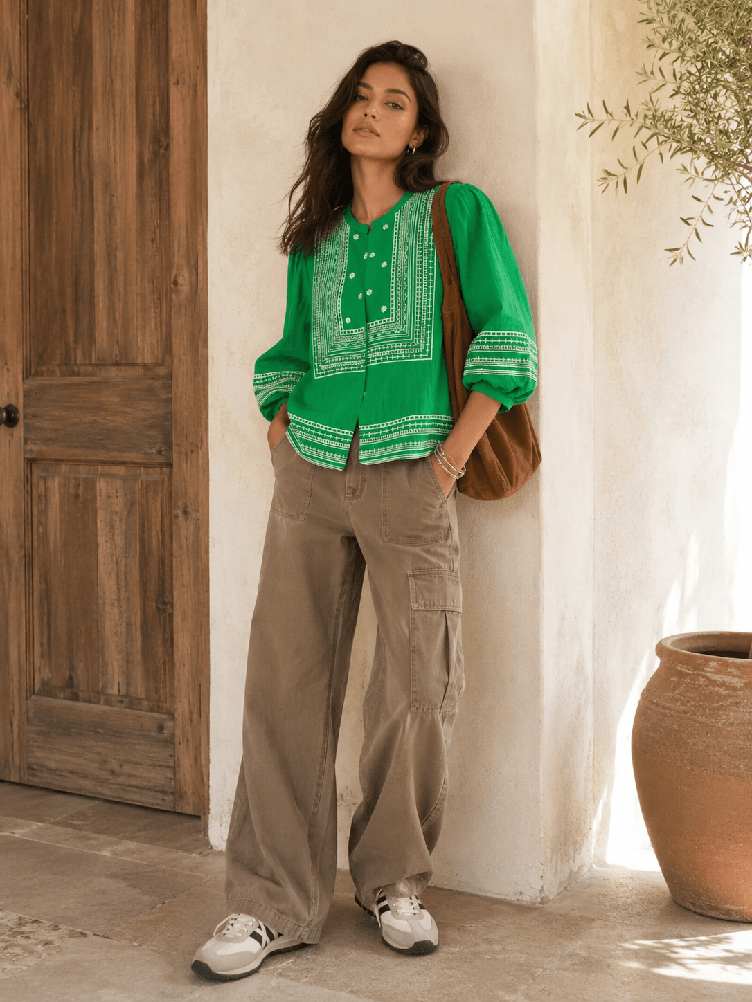 The Folk Jacket | Green