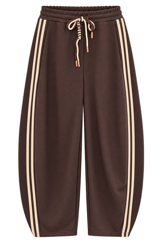 Smith Barrel Joggers | Chocolate & Cream