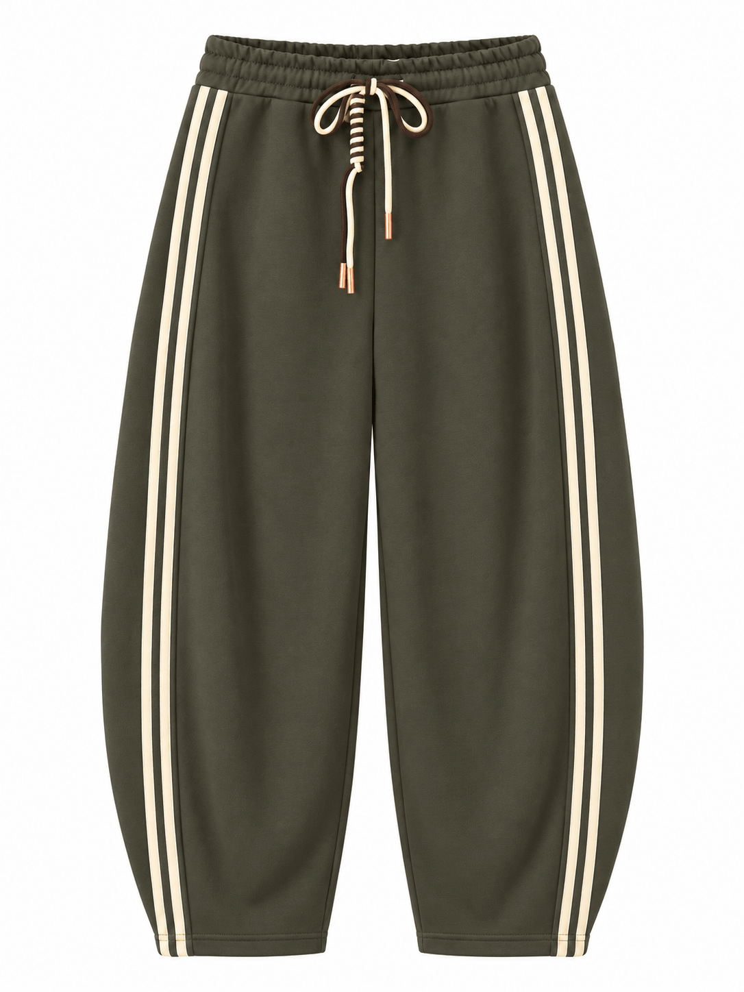 Smith Barrel Joggers | Khaki & Ivory