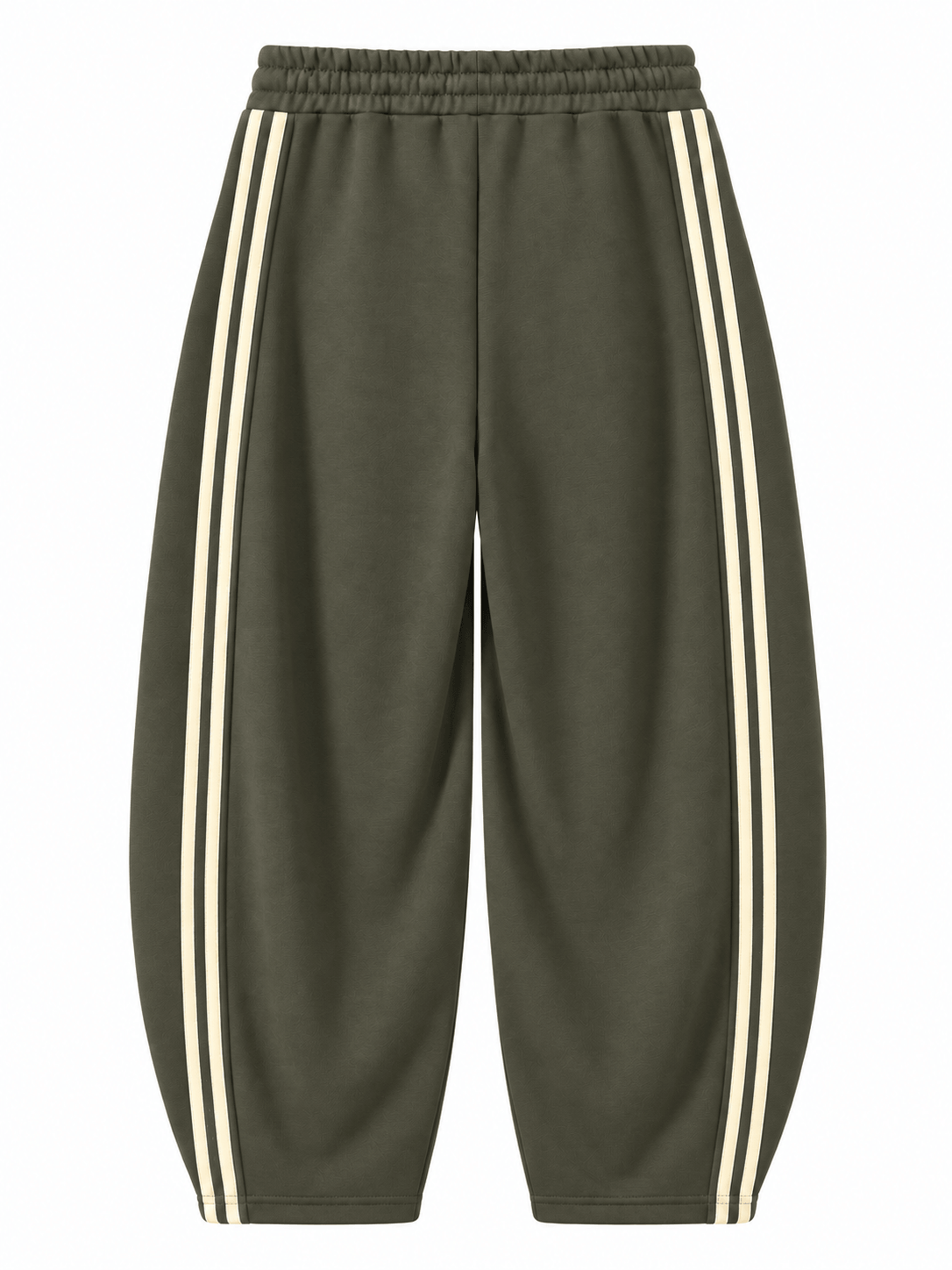 Smith Barrel Joggers | Khaki & Ivory