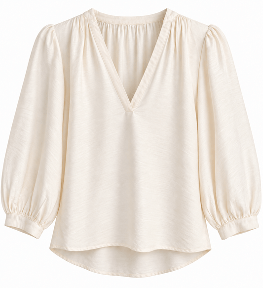 Ivory Agatha Blouse