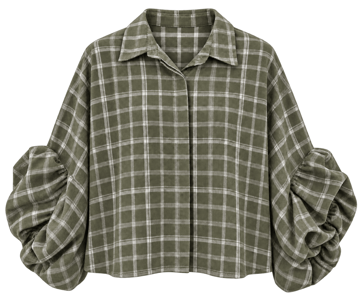 The Burford Check Shirt | Khaki