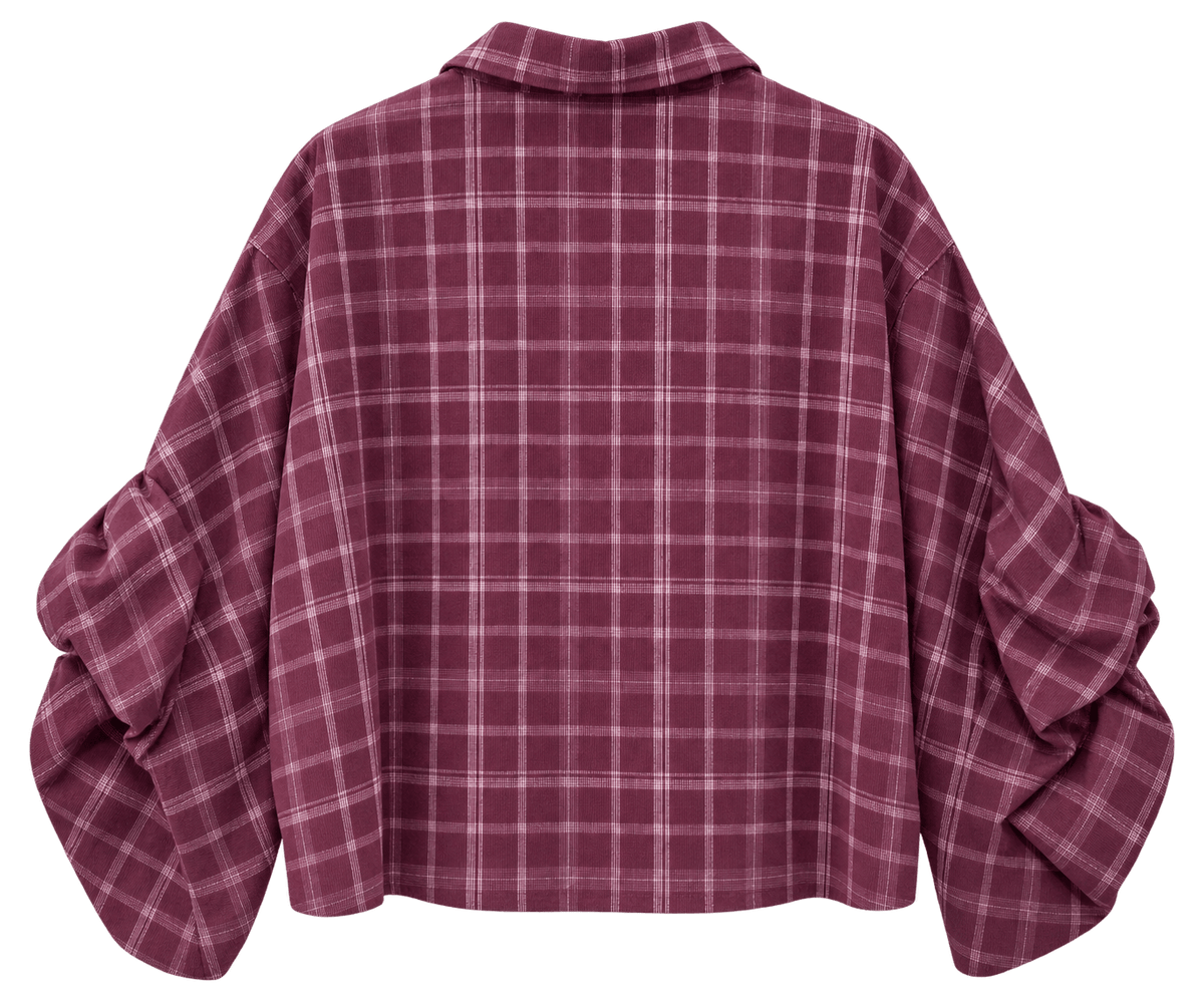 The Burford Check Shirt | Merlot