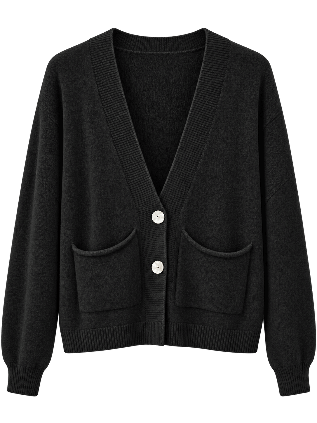 The Papa Cardigan | Black