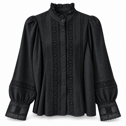 Savannah Blouse | Black (NEW)