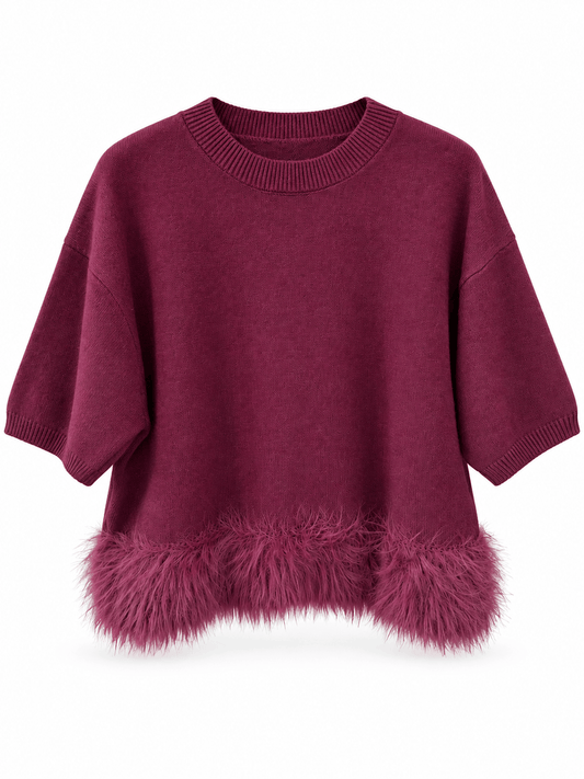 Chamonix Knit | Burgundy