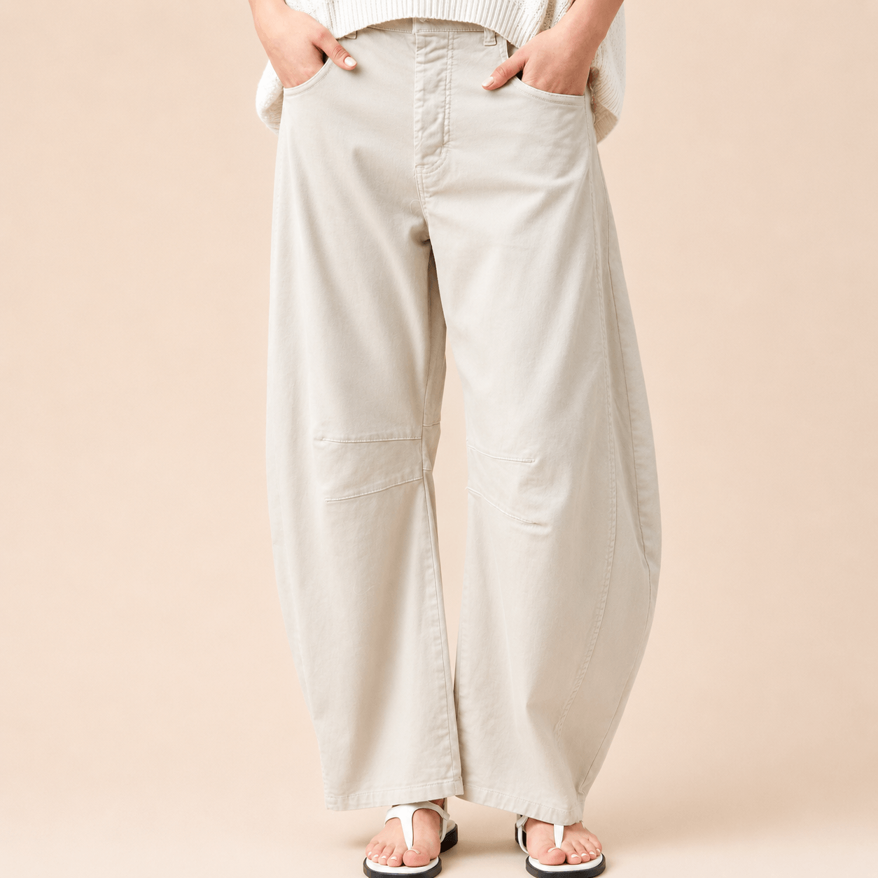 Boston Barrel Jeans | Stone