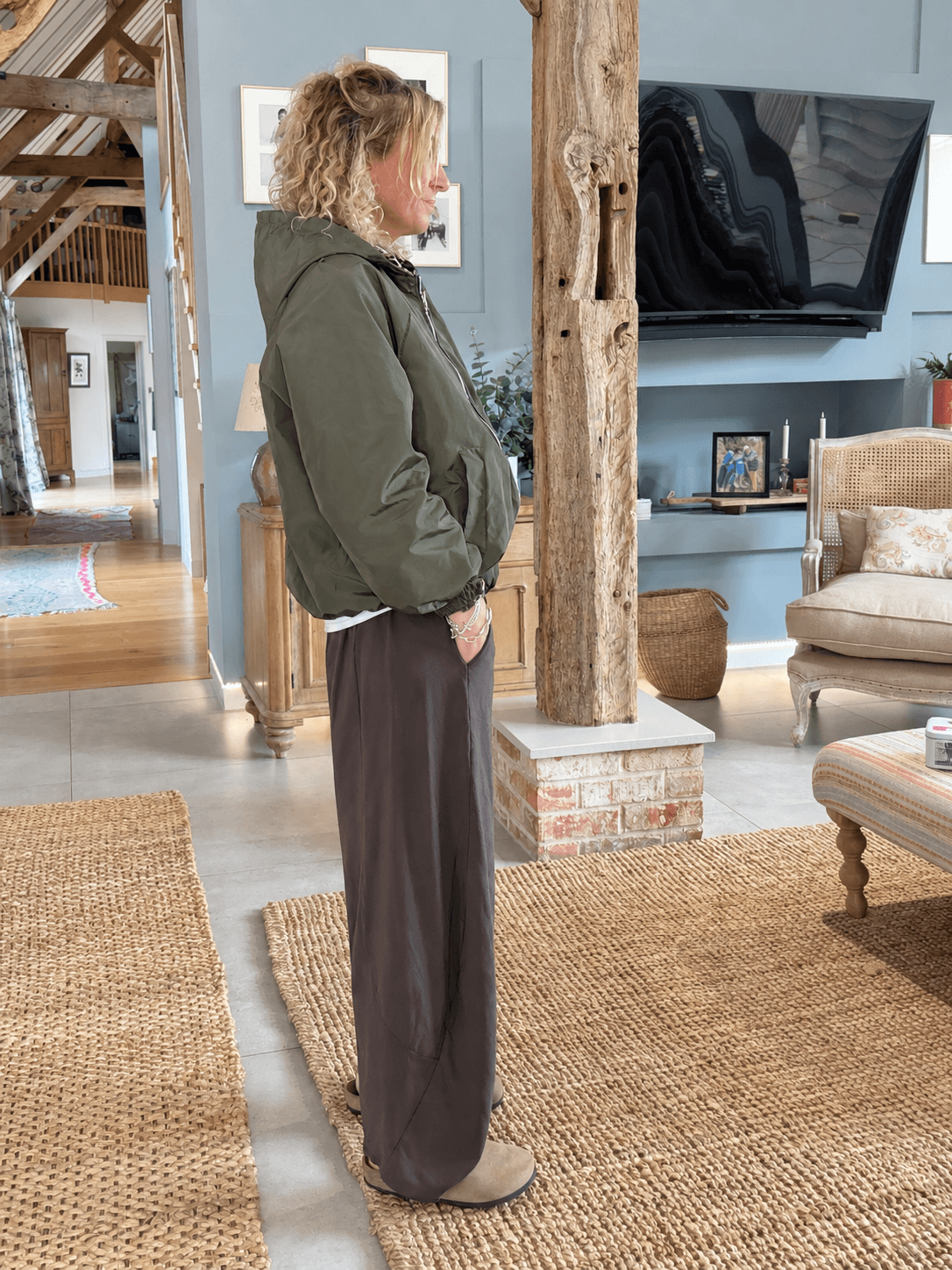 The Wildcat Rain Jacket | Khaki