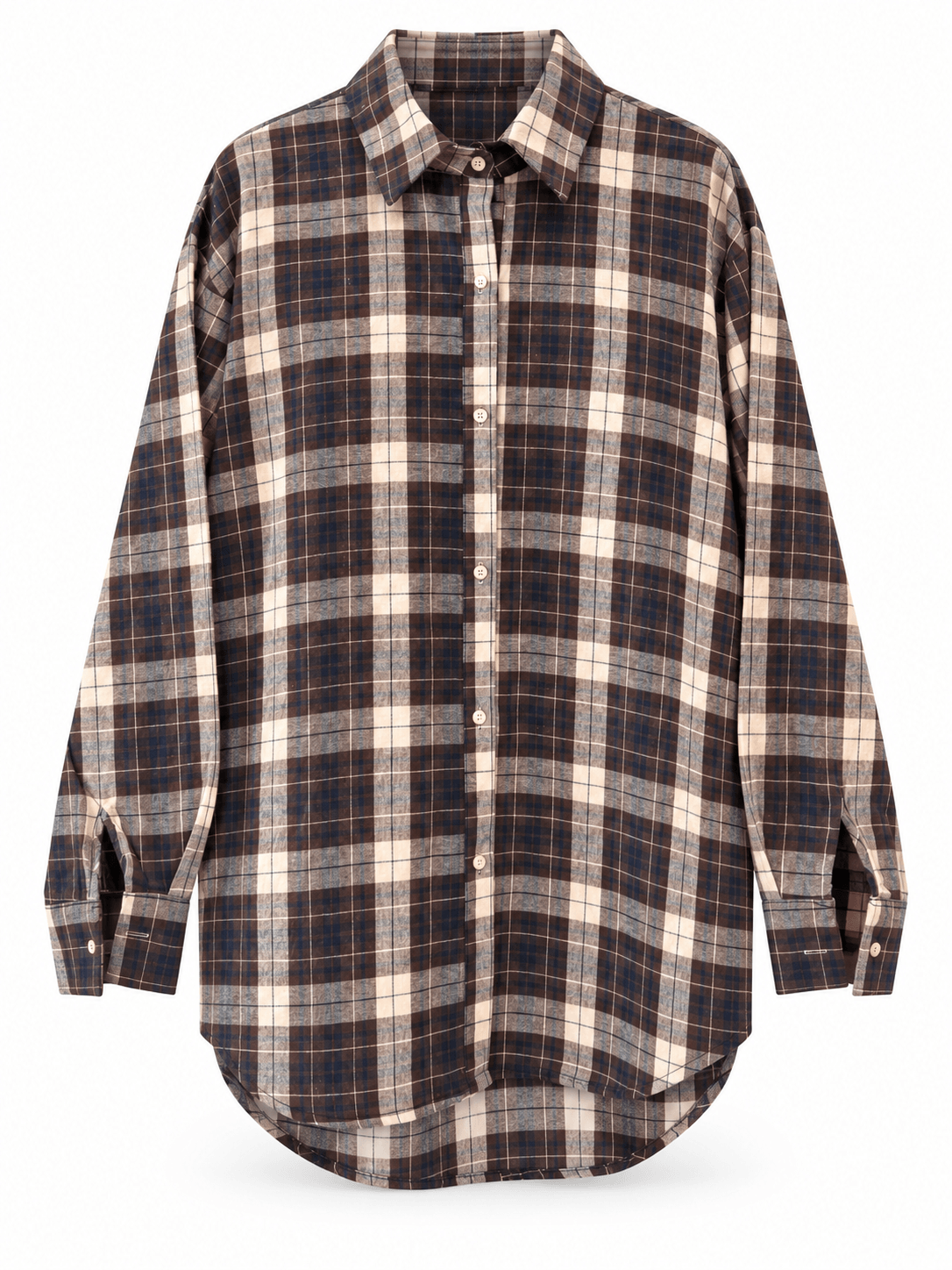 Billy Plaid Shirt | Brown