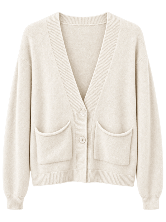 The Papa Cardigan | Cream