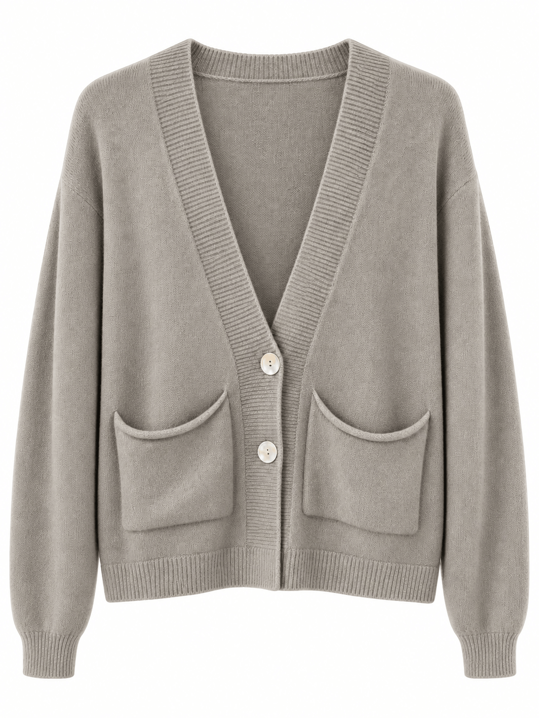 The Papa Cardigan | Putty
