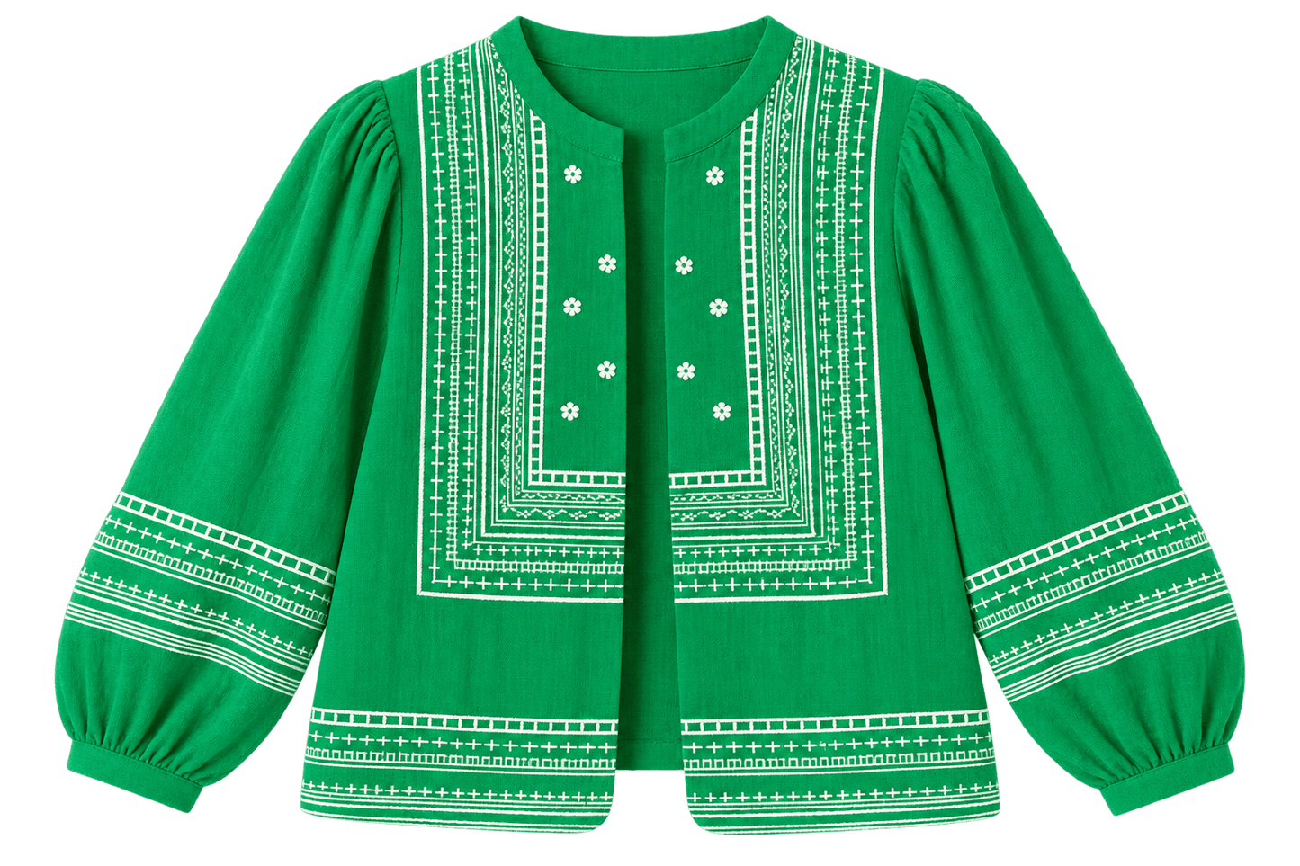 The Folk Jacket | Green