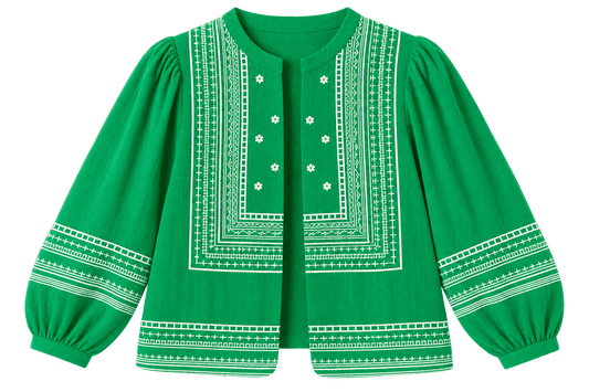 The Folk Jacket | Green