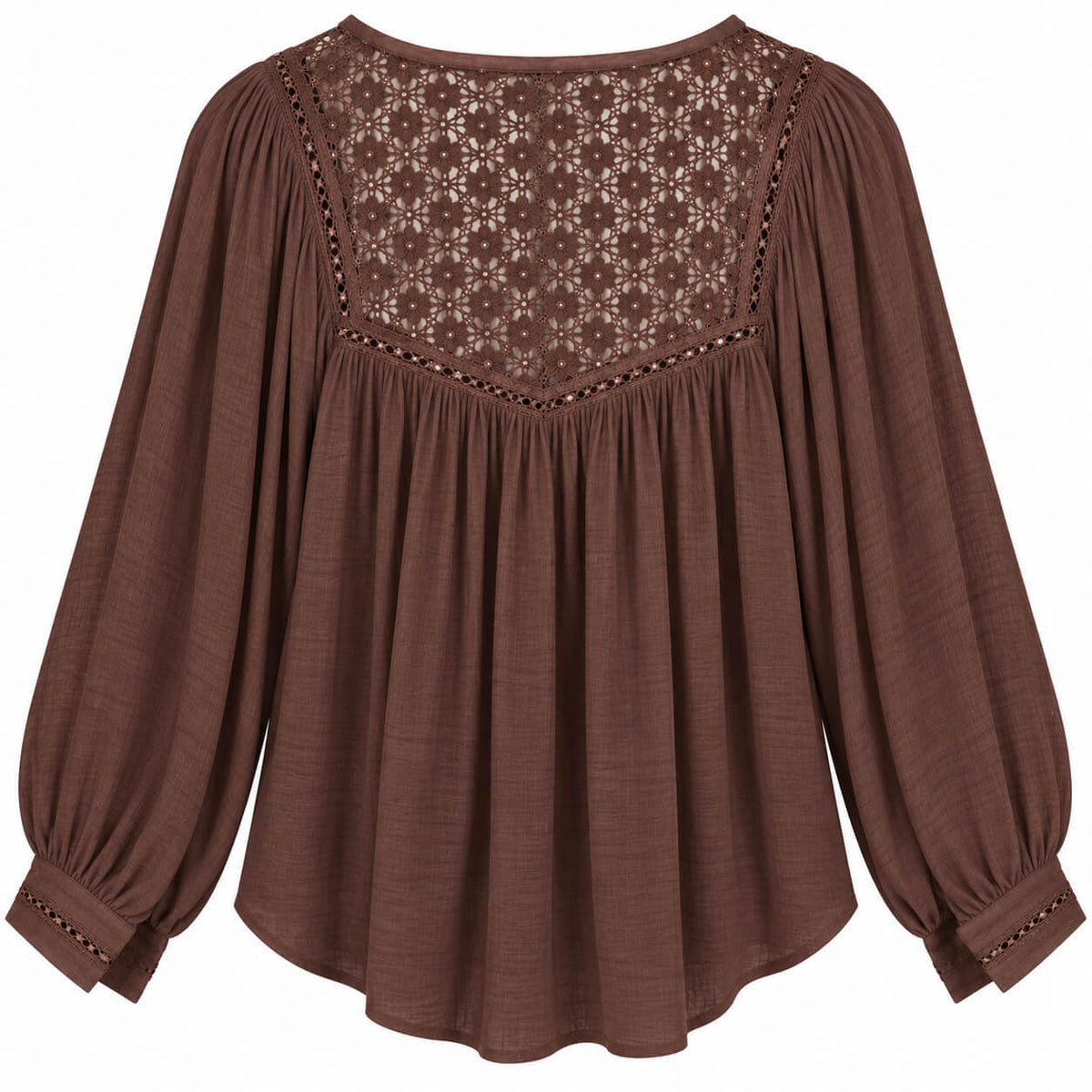 Mabel Blouse | Chocolate