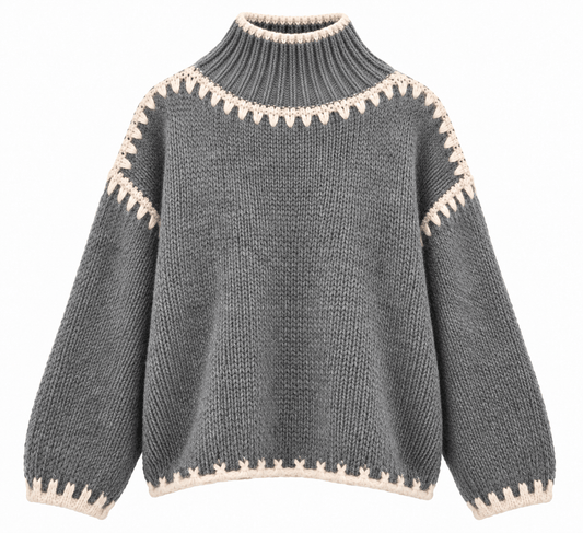 Meribel Knit | Grey
