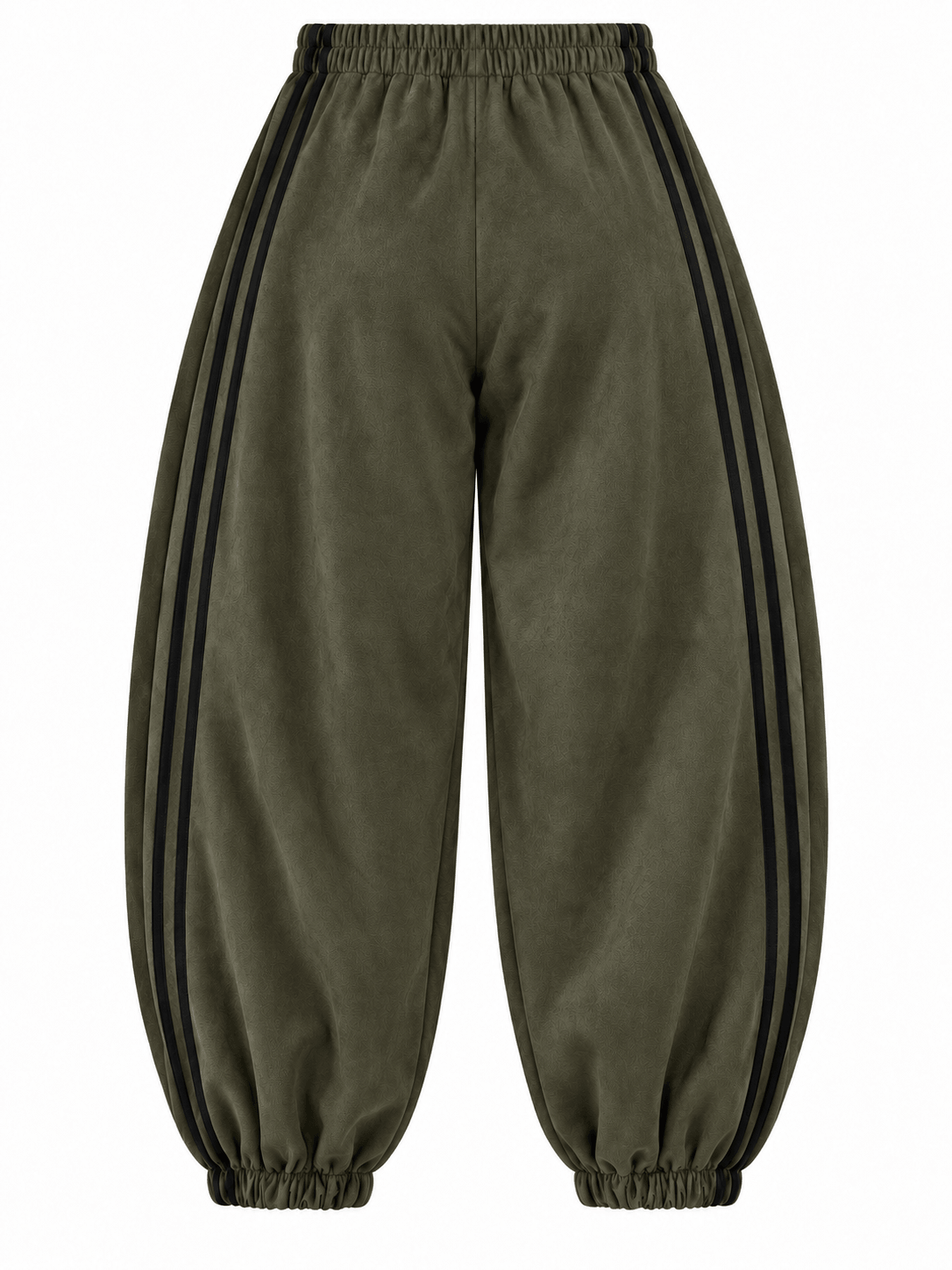 Blake Suedette Barrel Joggers | Khaki
