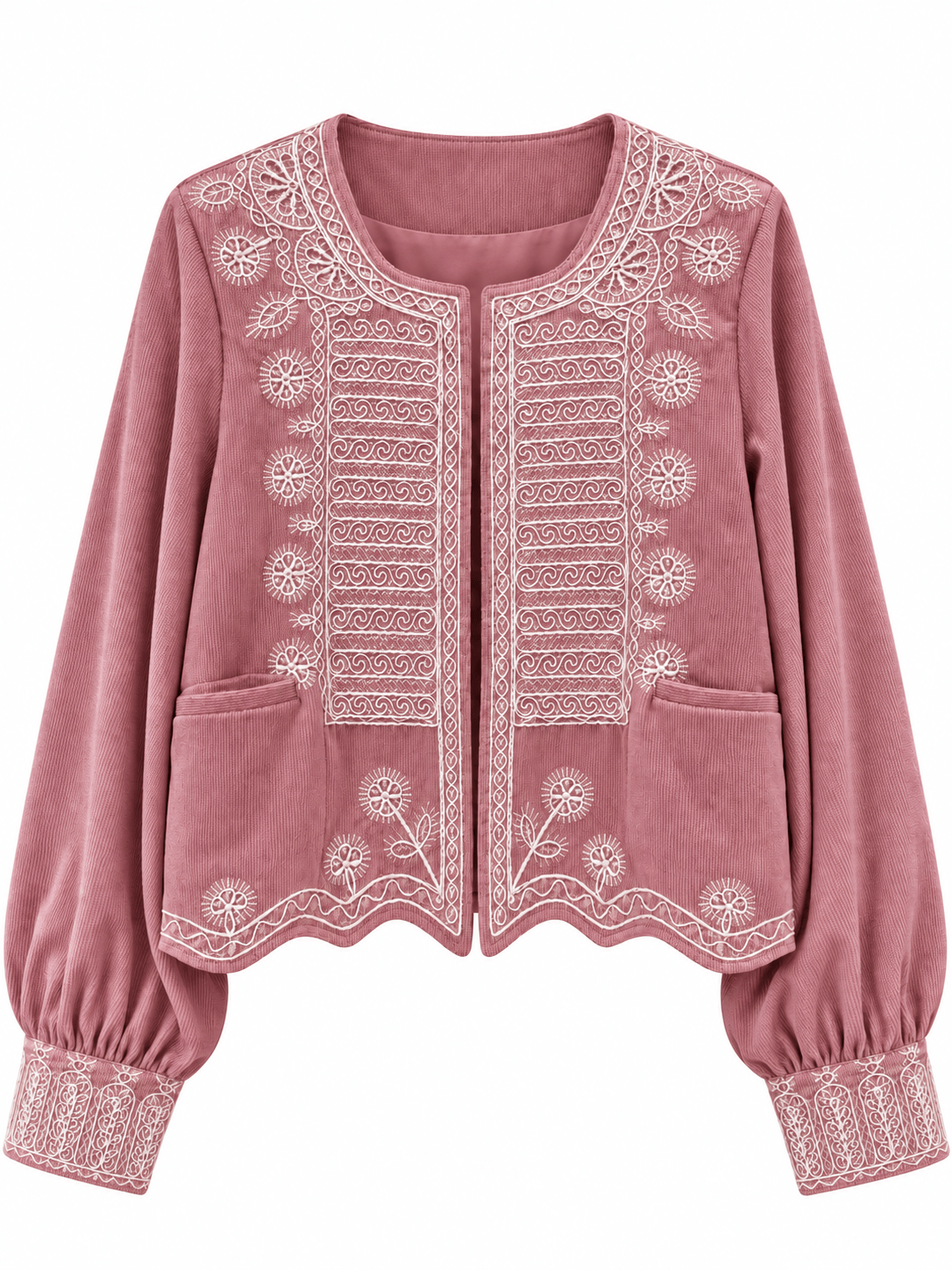 Oriana Jacket | Dusky Rose