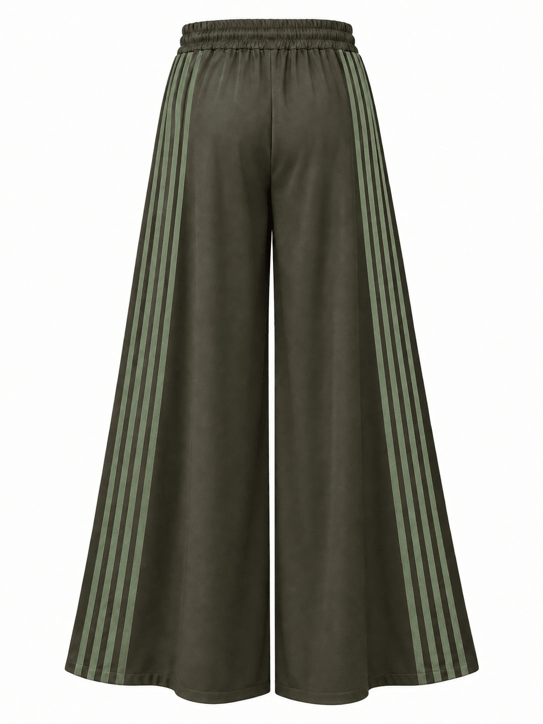Aurora Side Stripe Palazzo | Olive