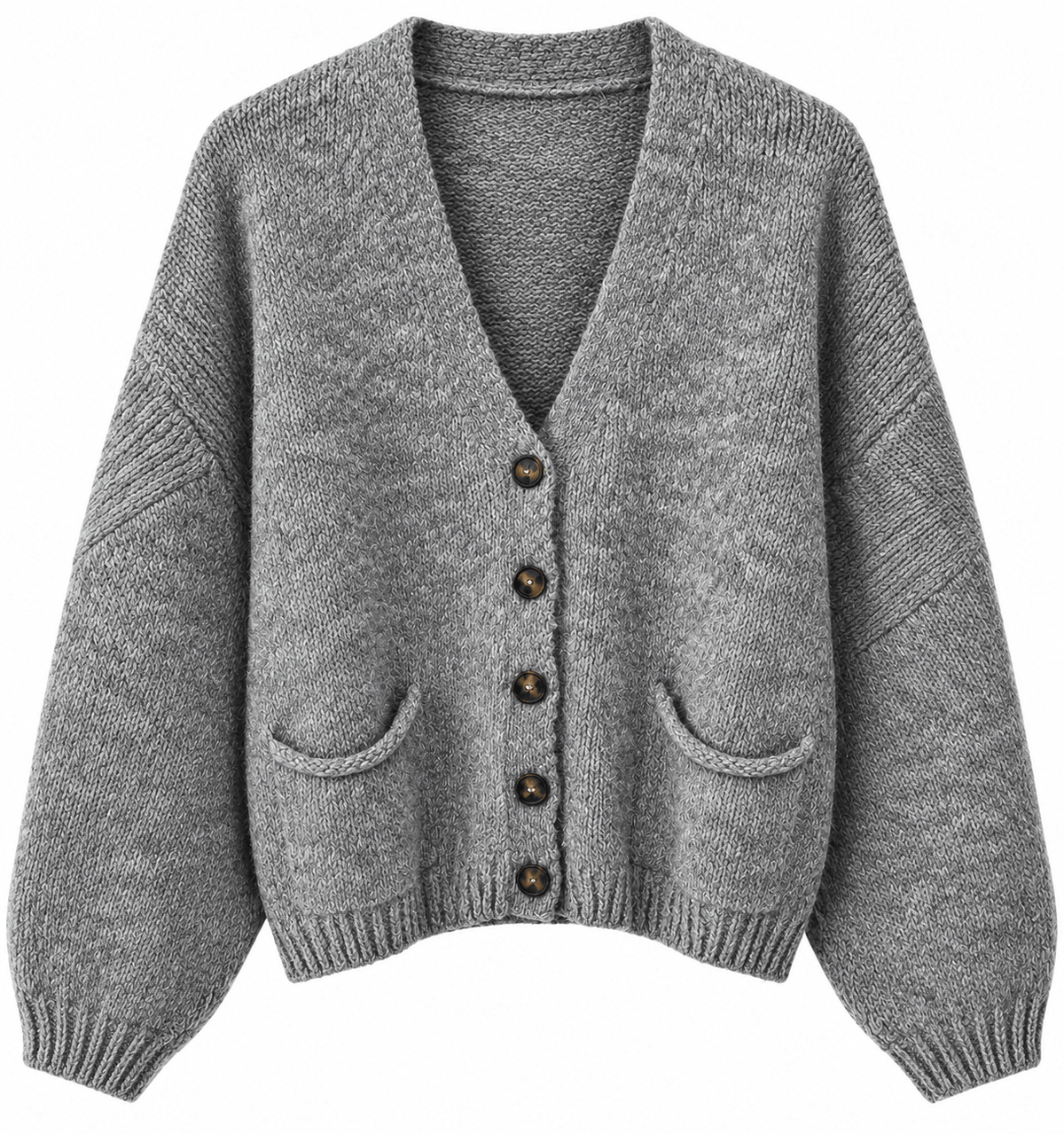 Fleur Cardigan | Grey