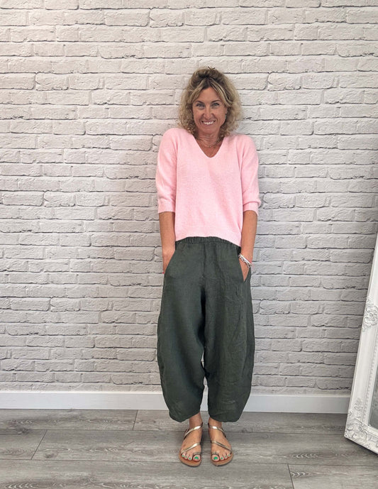 Nina Knits | Pale Pink