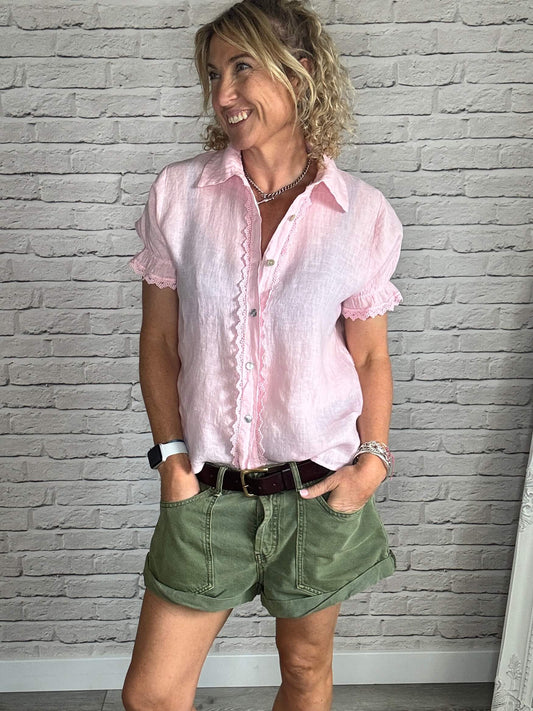 Lottie Blouse | Soft Pink