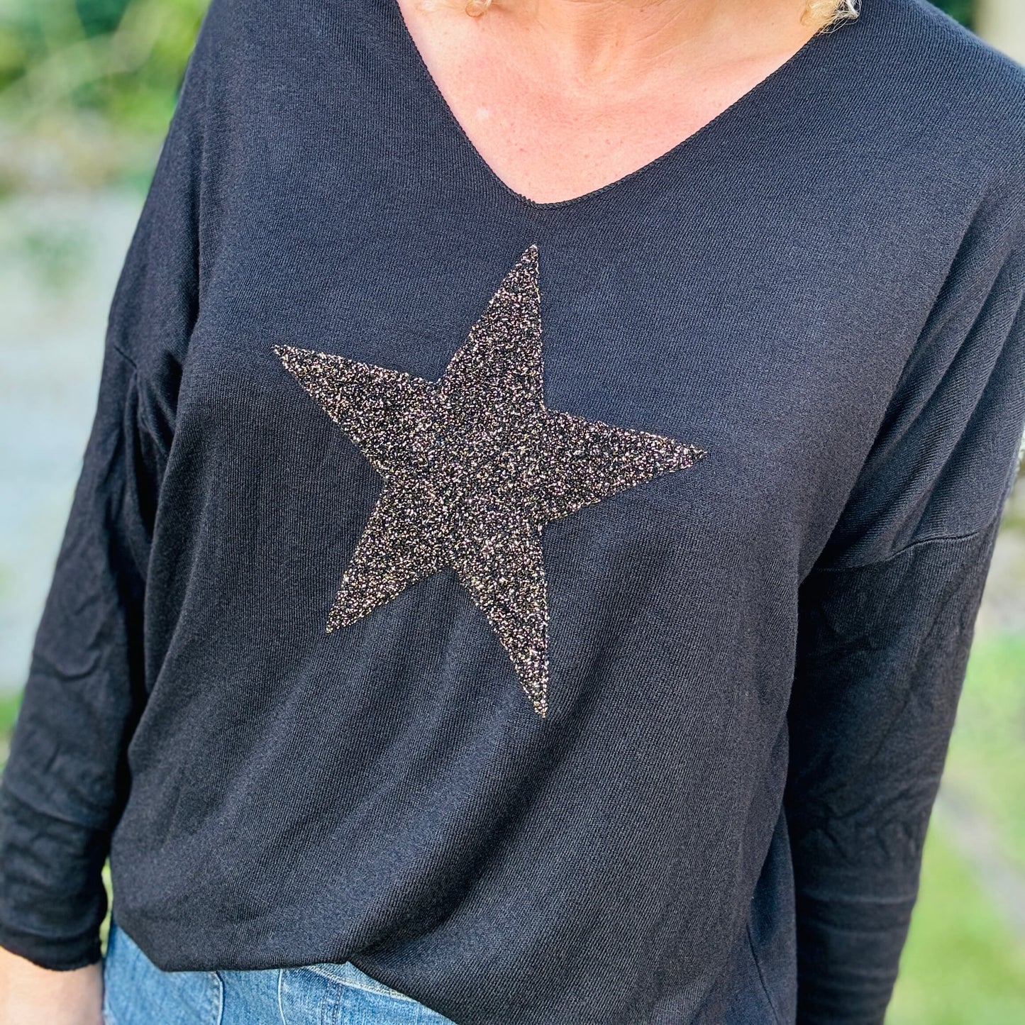 Stella Star Top | Black