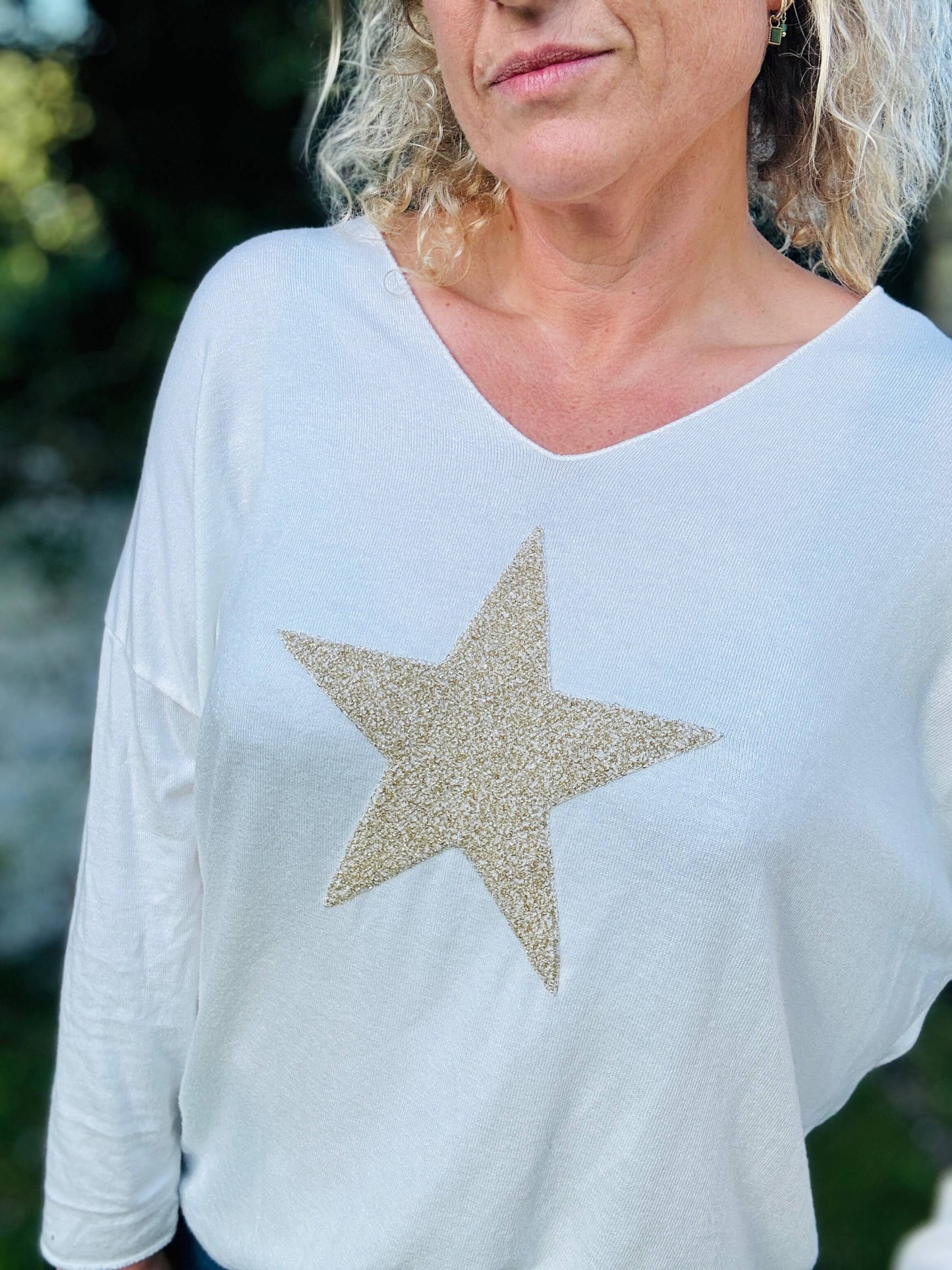 Stella Star Top | Off White