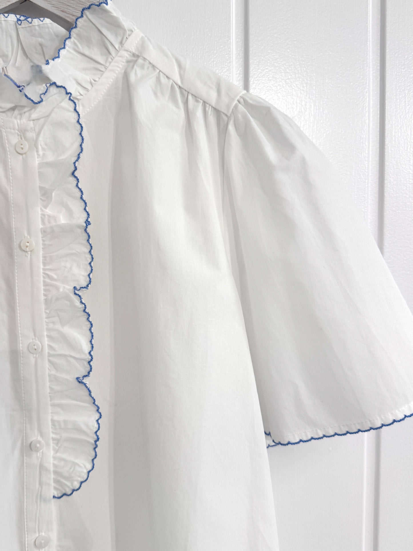 The Cornflower Blouse