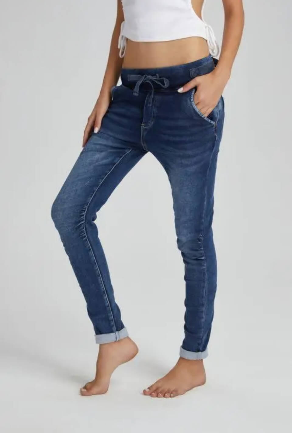 Melly & Co Skinny Denim Joggers