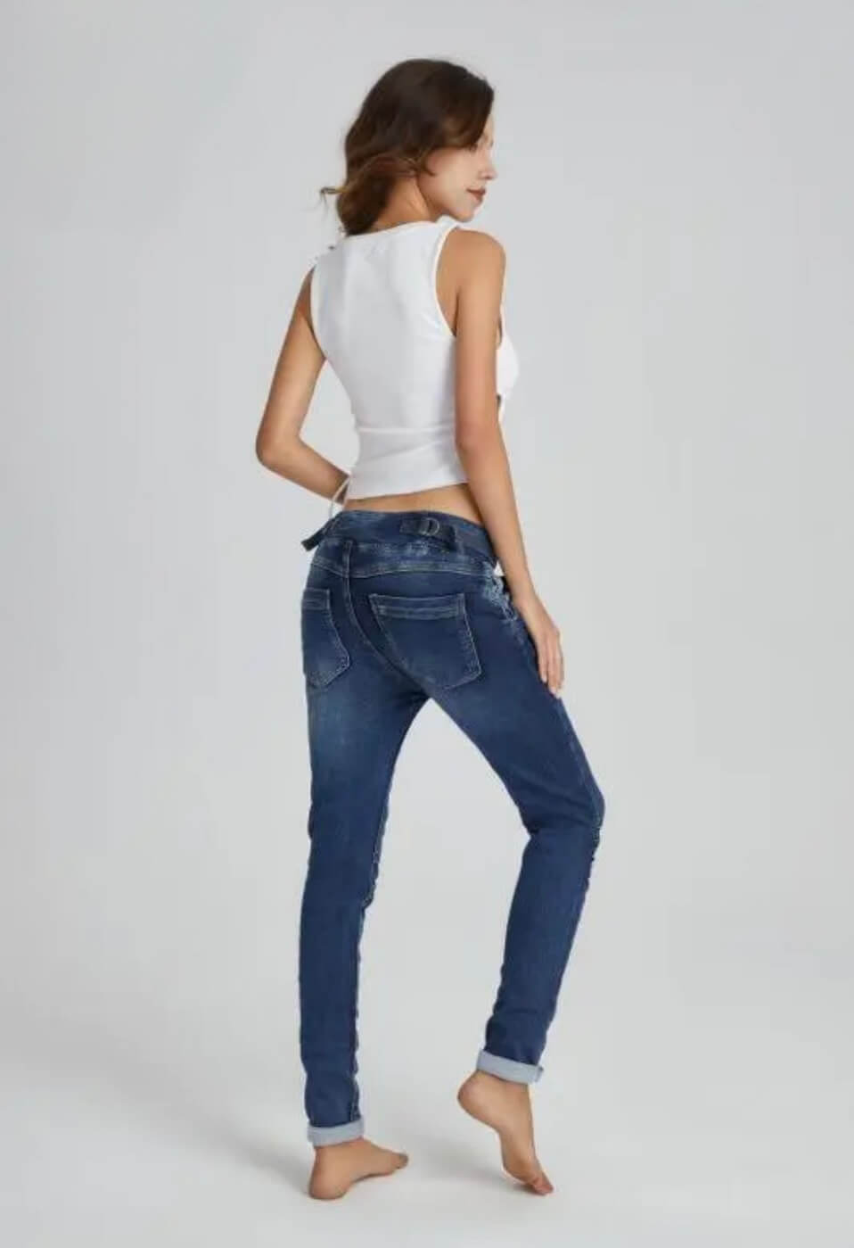 Melly Co Skinny Denim Joggers