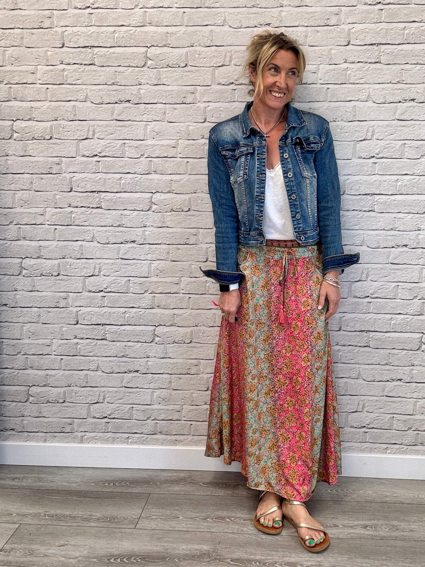 Joss Skirt | Pink Briar