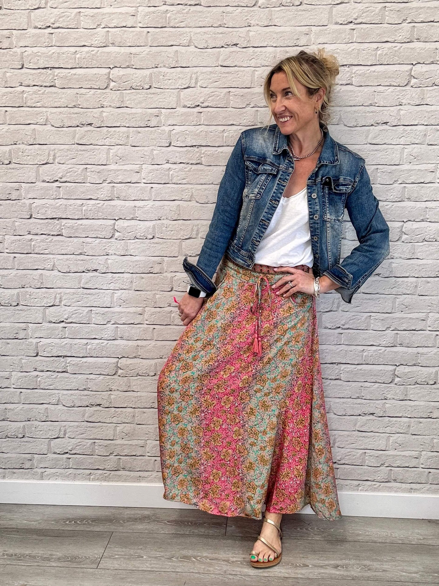 Joss Skirt | Pink Briar