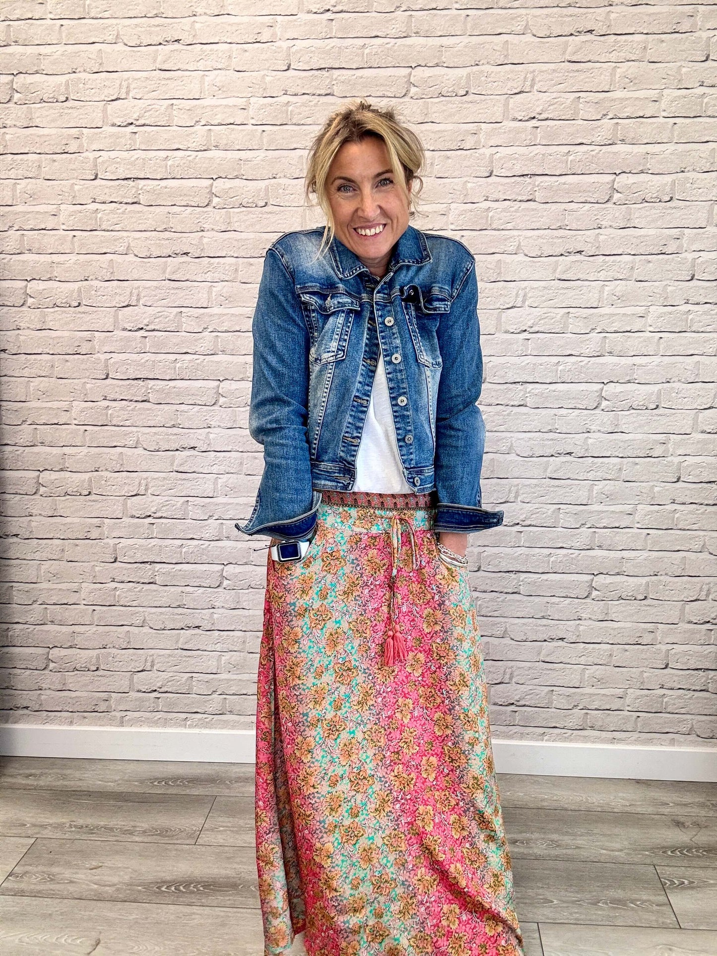 Joss Skirt | Pink Briar