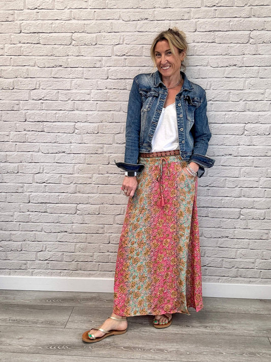 Joss Skirt | Pink Briar