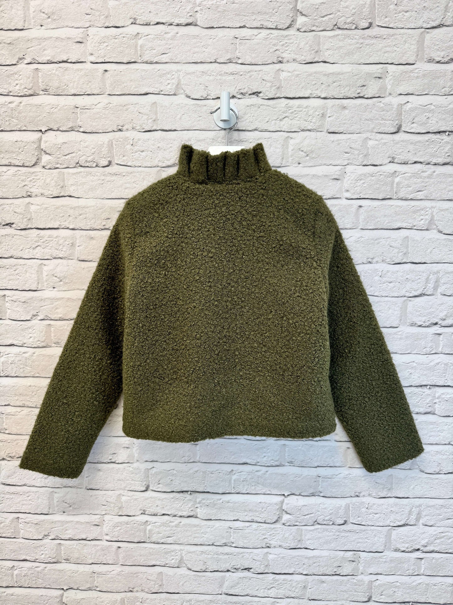 Boucle Jacket | Khaki