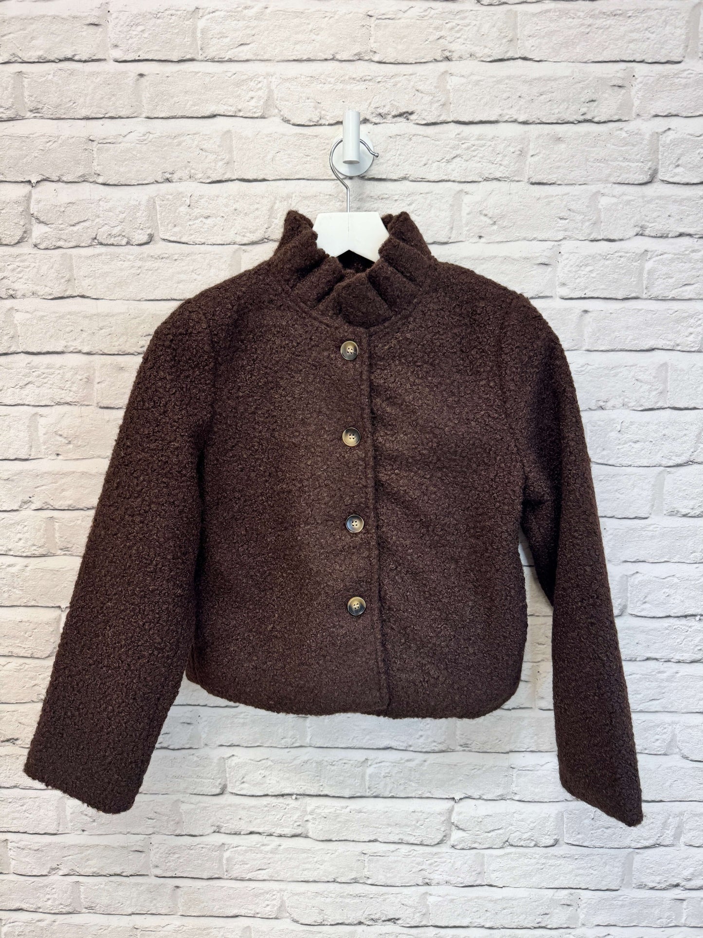 Boucle Jacket | Chocolate